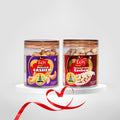 Premium Roasted Cashew Nuts Combo(Masala Roasted &Salted Roasted 250g Each JAR ) 500g