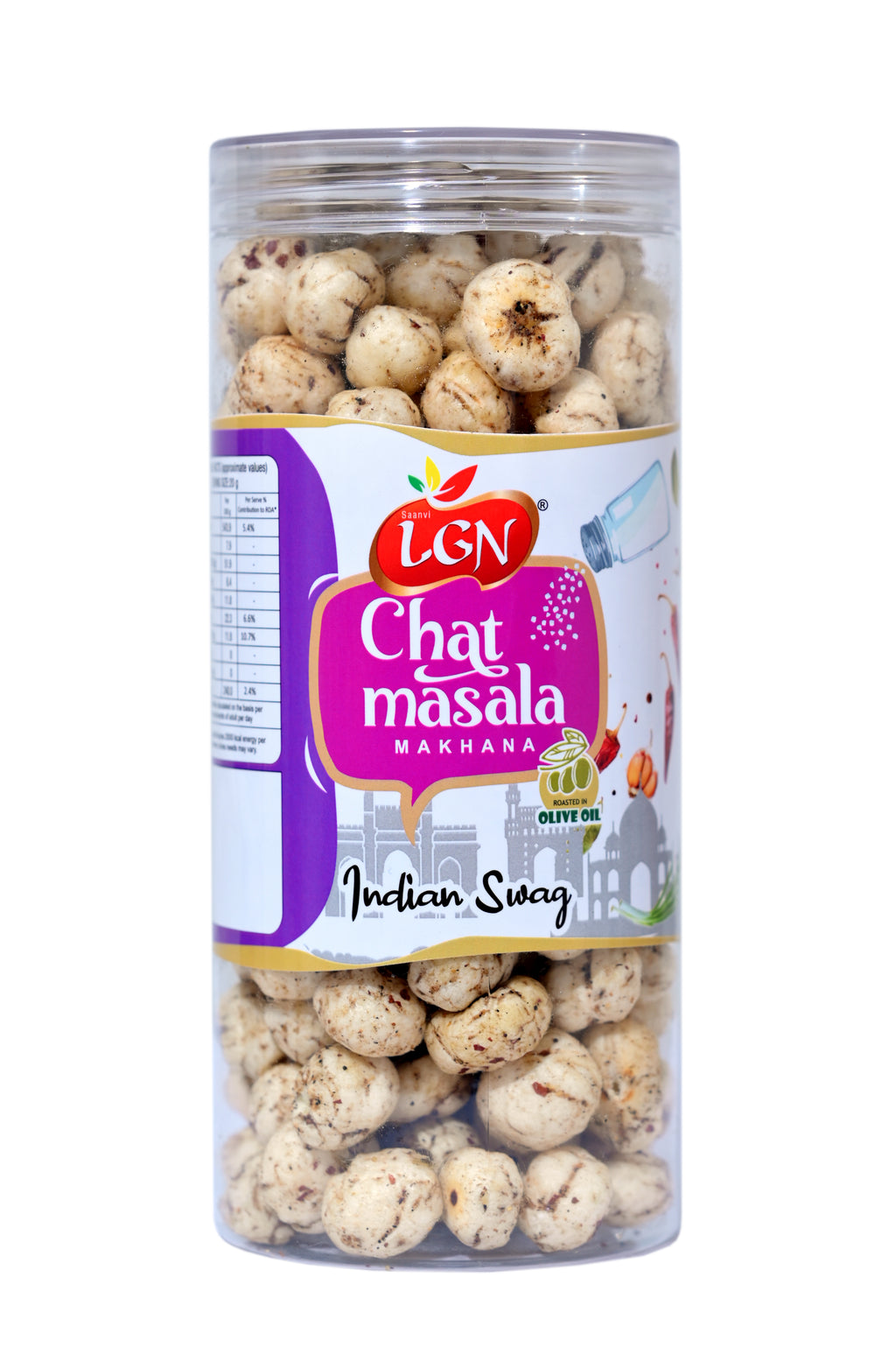 MAKHANA FOX NUTS CHAT MASALA FLAVOUR 90GM