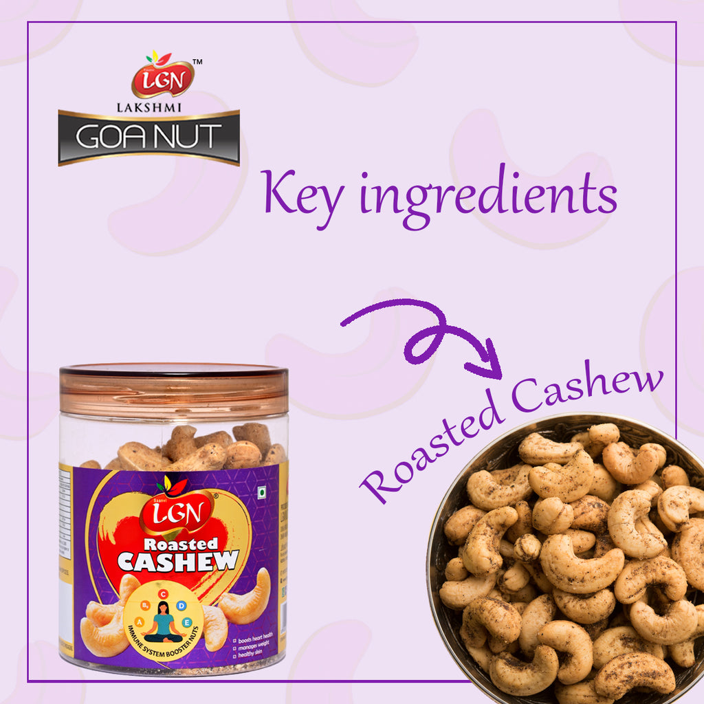 CASHEW ROASTED 250GMS JAR