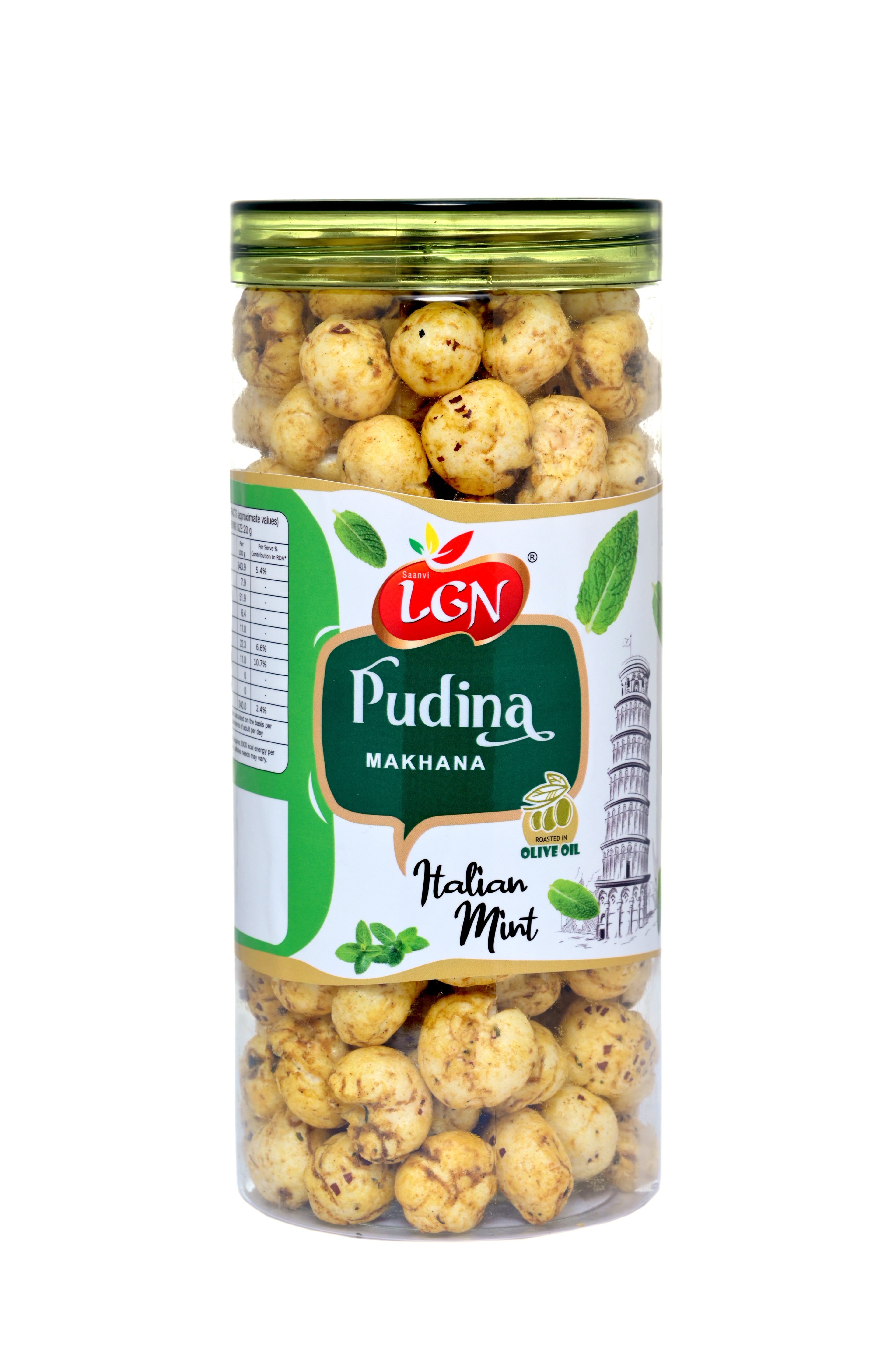 MAKHANA FOX NUTS  MINTY PUDINA FLAVOUR 90GM