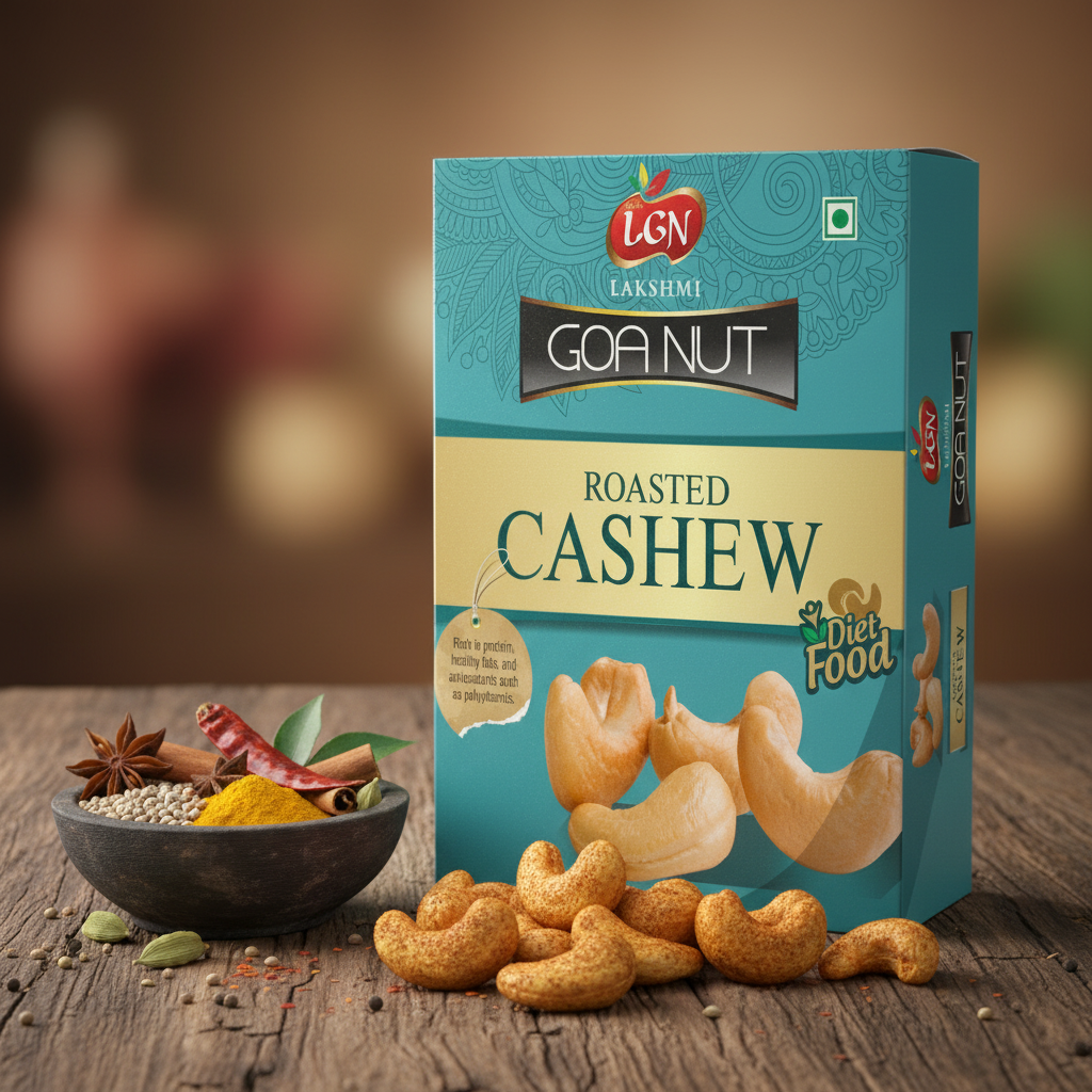 CASHEW MASALA ROASTED BOX 250GMS product image