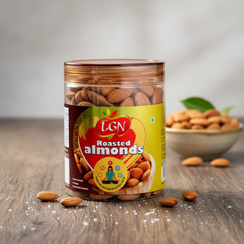 LGN ALMONDS SALT ROASTED JAR product image
