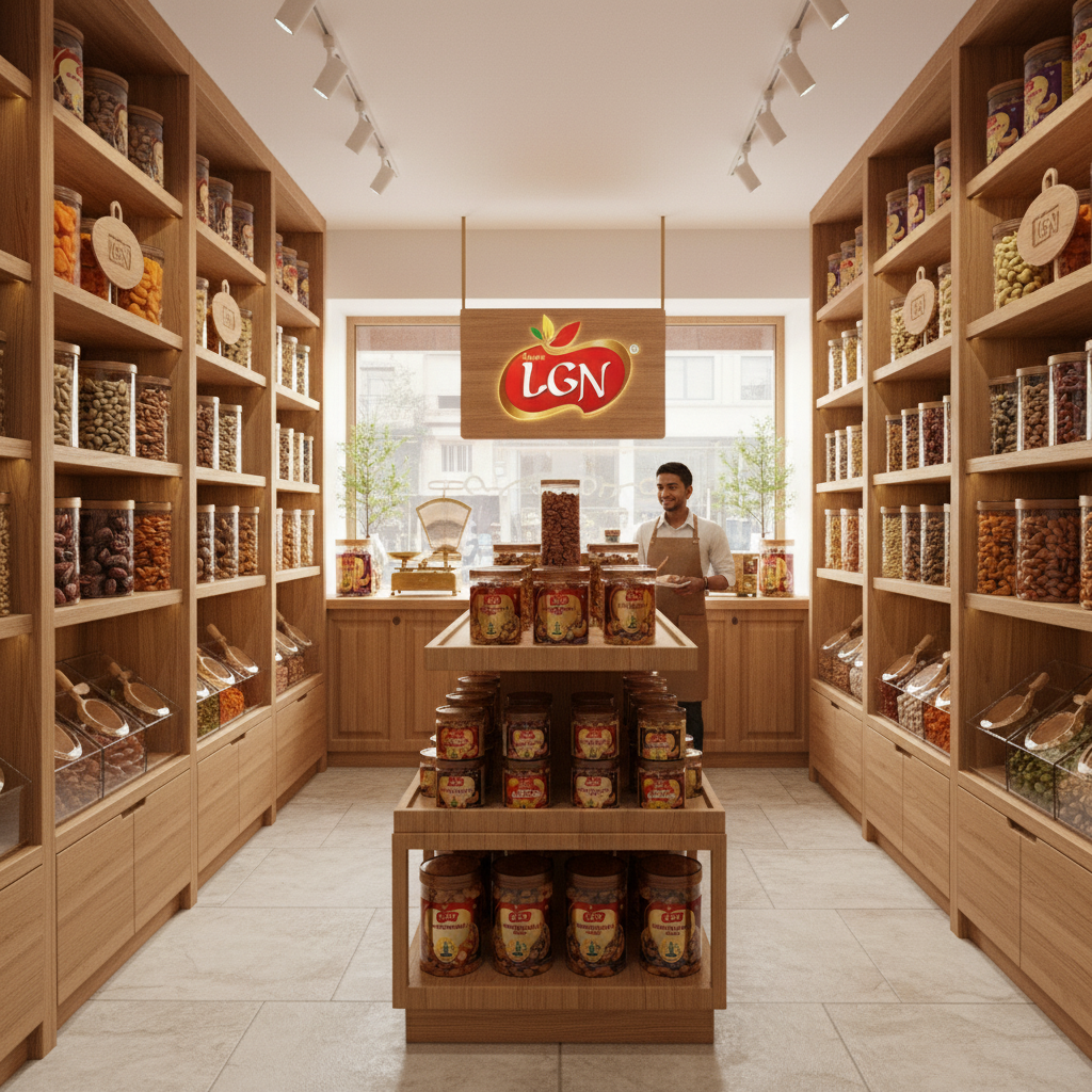 LGN NUTS Dried Fruit & Nuts Store