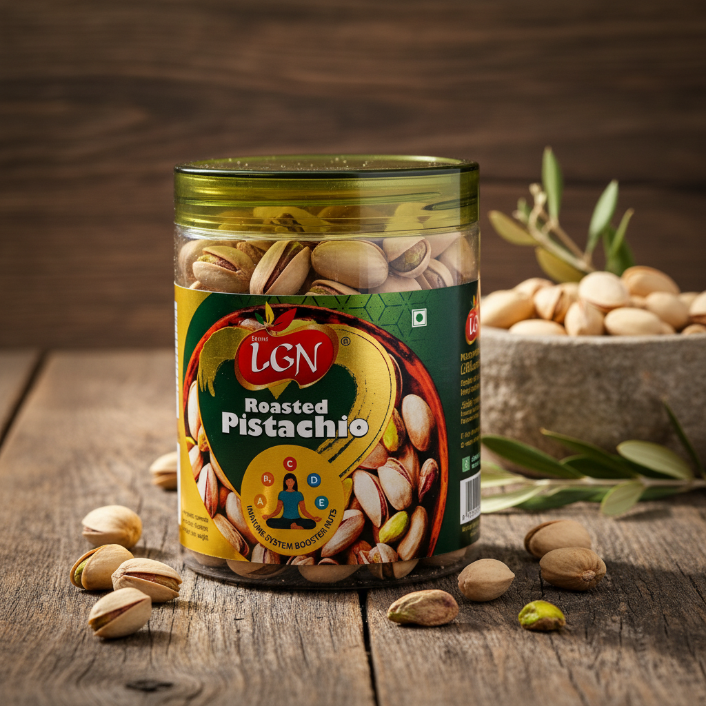 LGN PISTACHIO ROASTED JAR 250GM product image