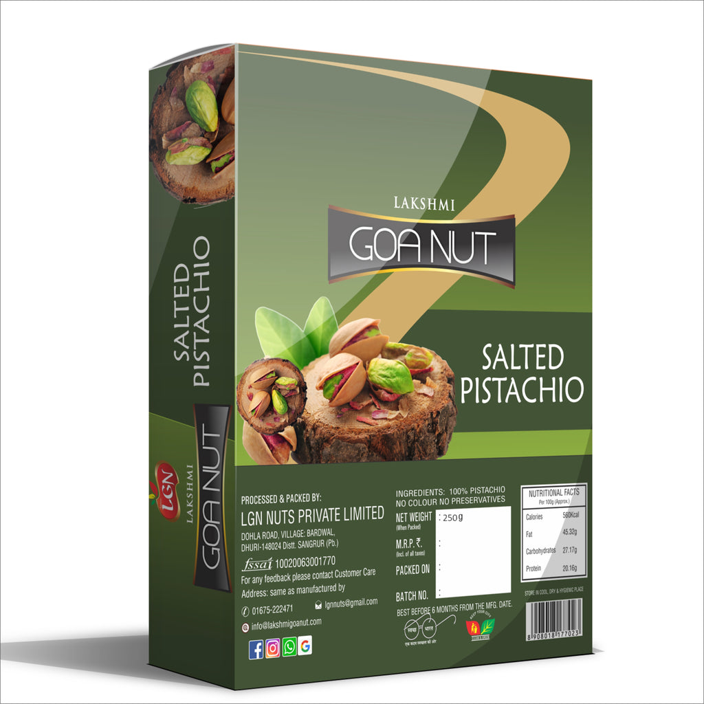 PISTACHIO ROASTED BOX 250GMS