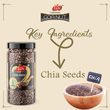 LGN Healthy & Raw Black Chia Seeds