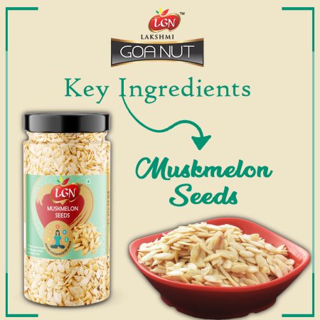 LGN Natural & Raw Muskmelon Seeds