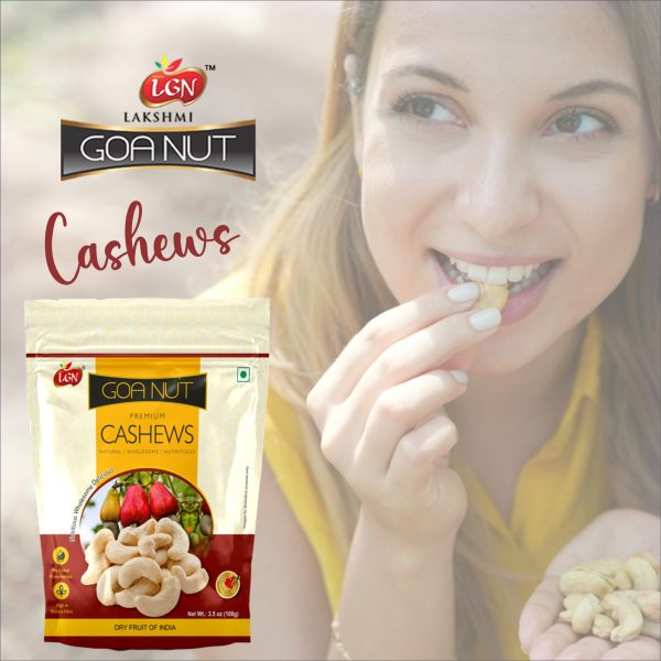 LGN Premium Whole Cashew Nuts Pouch - Image 4