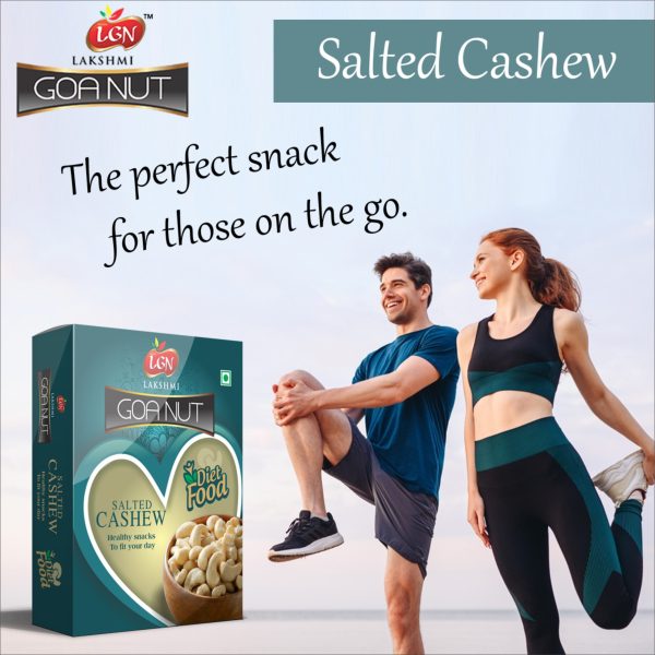 LGN Roasted & Salted Premium Cashew Nuts Box - Image 4