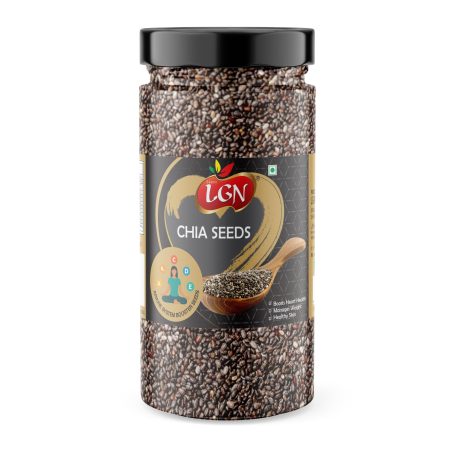 LGN Healthy & Raw Black Chia Seeds