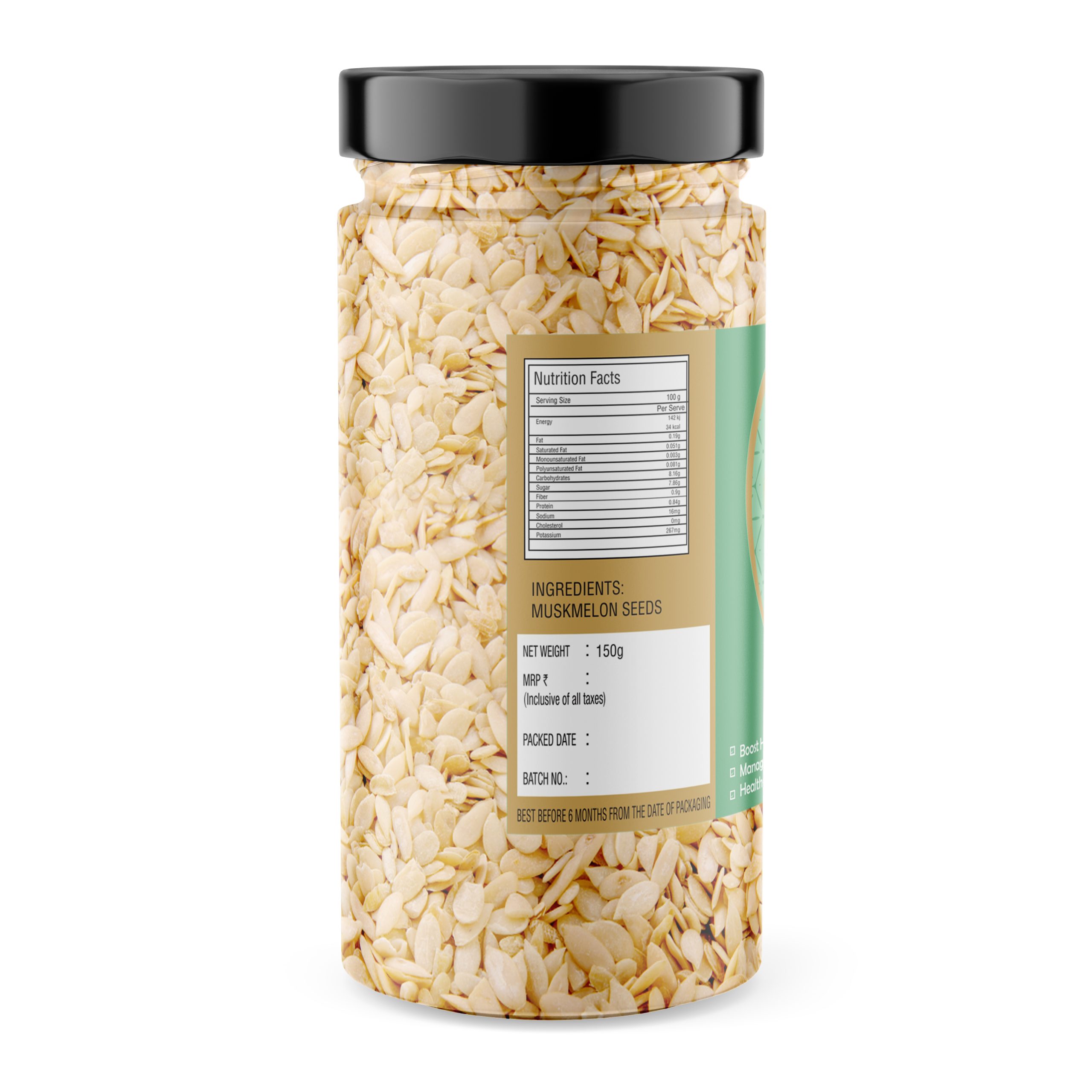 LGN Natural & Raw Muskmelon Seeds - Image 6
