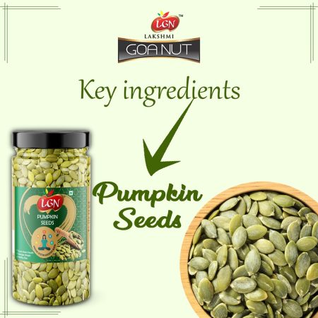 LGN Natural & Raw Pumpkin Seeds