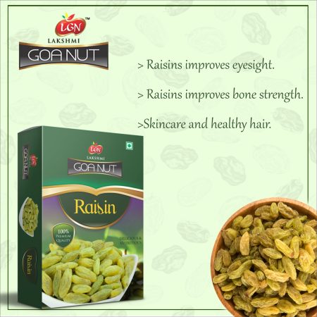 LGN Premium Seedless Green Raisins