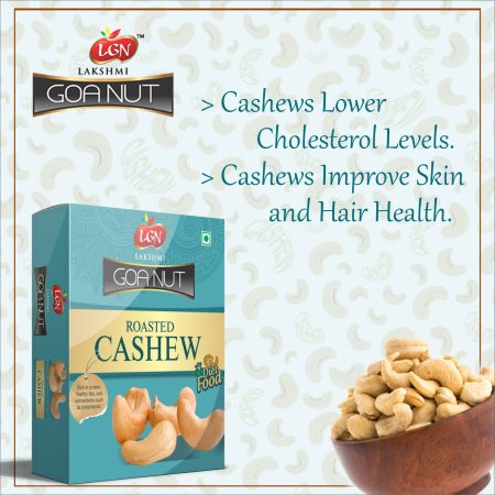 LGN Masala Roasted Premium Cashews Nuts Box