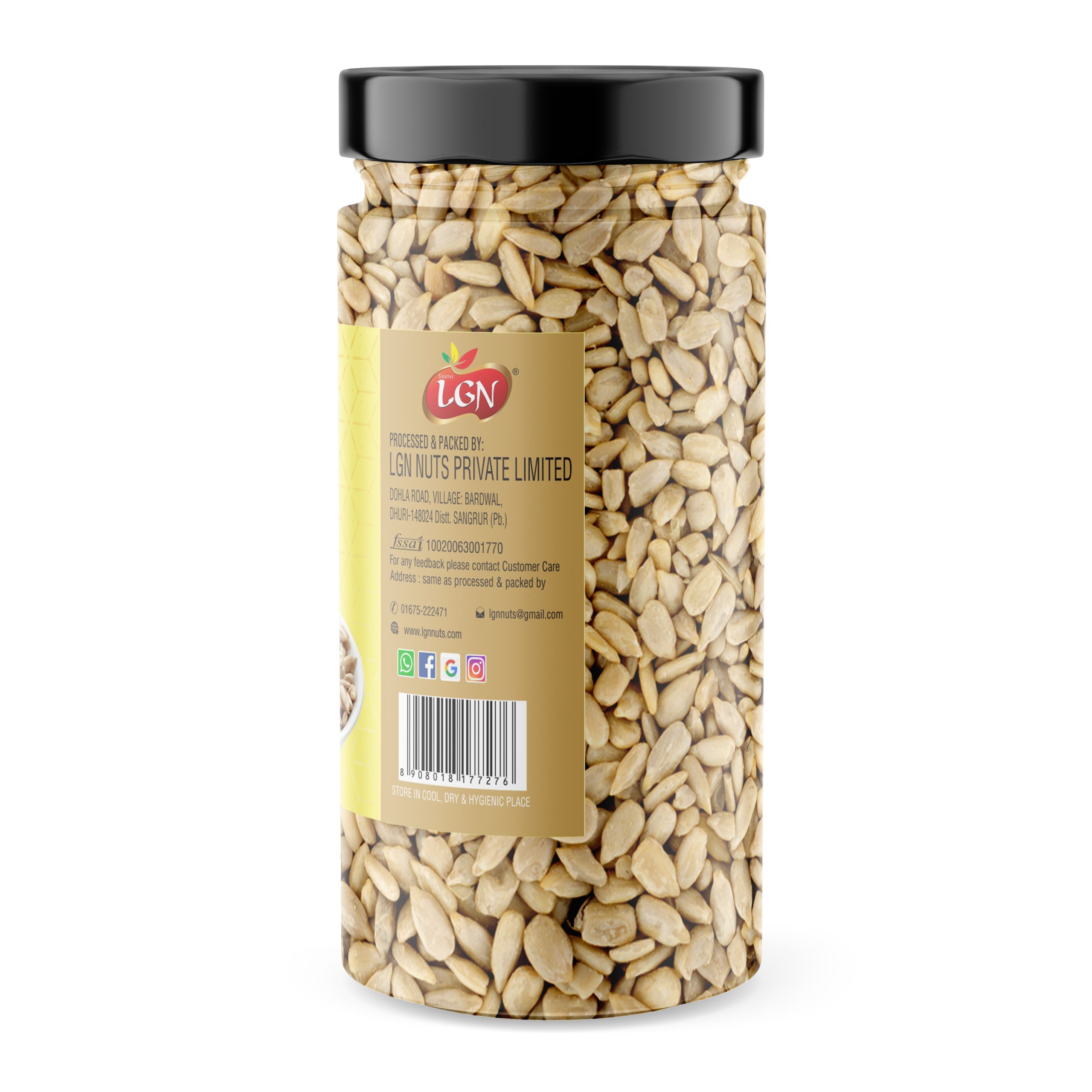 LGN Natural & Raw Sunflower Seeds - Image 6