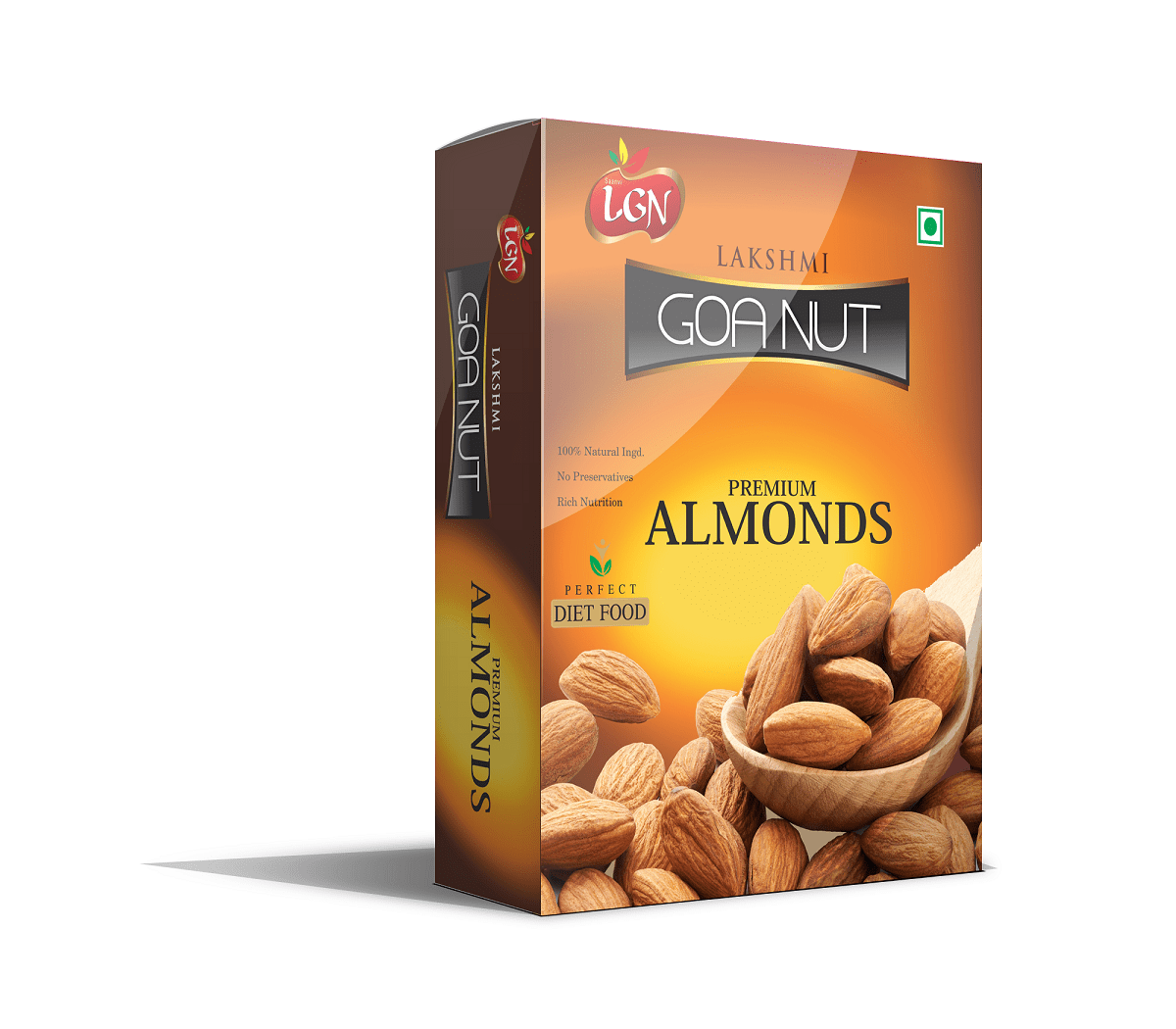 Premium Roasted Nuts Combo (Whole Cashews & California Almonds250g Each Box) 500g - Image 7