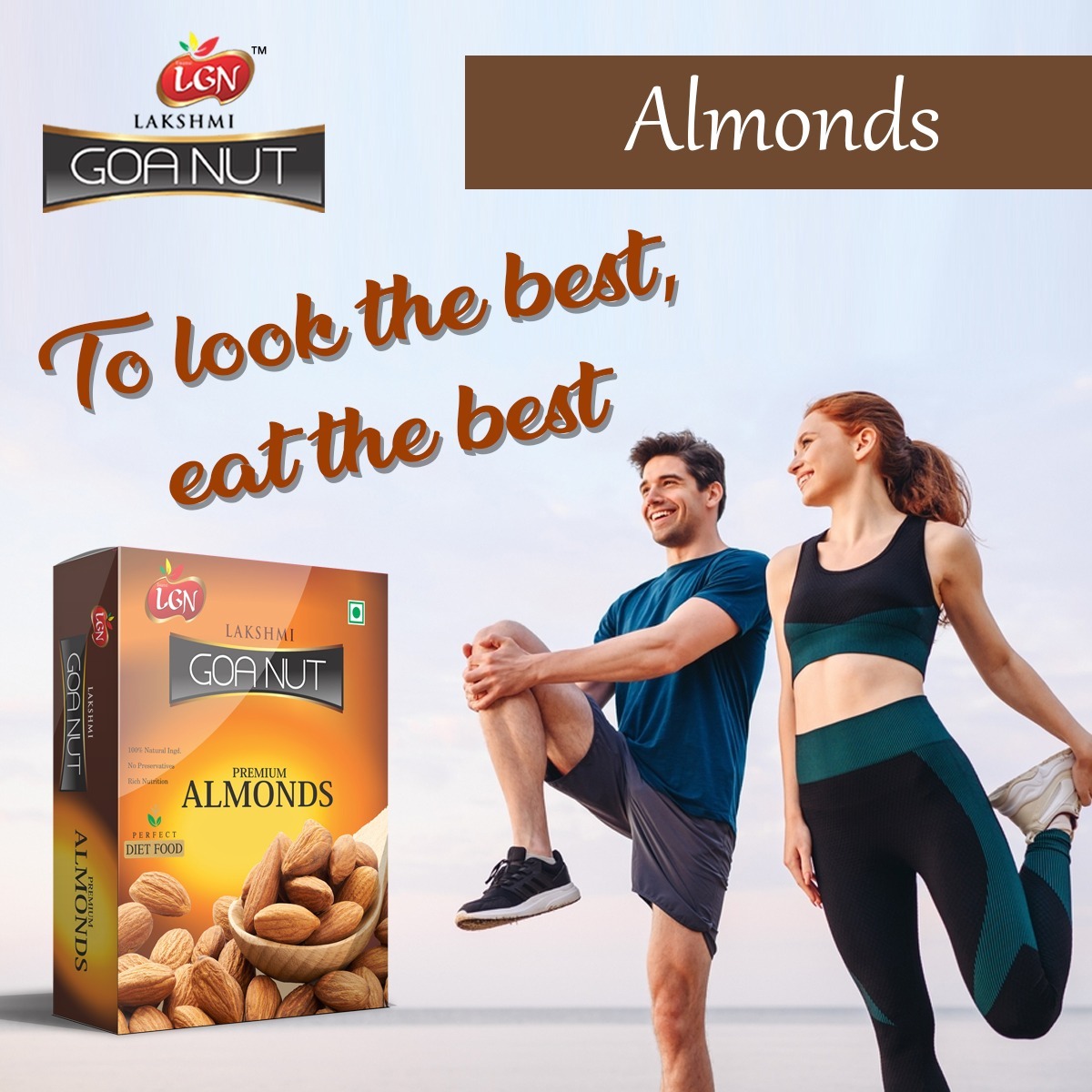 Premium Roasted Nuts Combo (Whole Cashews & California Almonds250g Each Box) 500g - Image 4