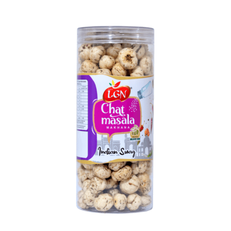 LGN Makhana (FOX NUTS) CHAT MASALA 90G JAR