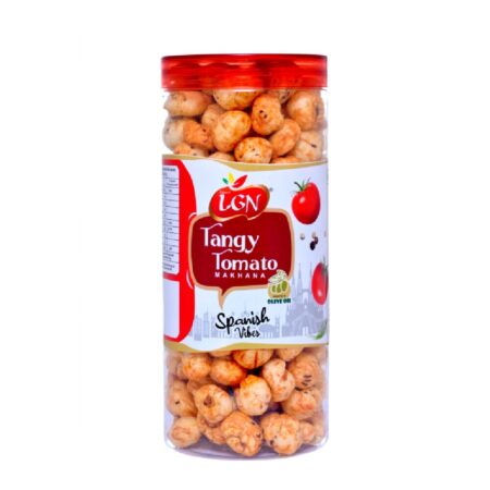 LGN Makhana (FOX NUTS) TANGY TOMATO 90G JAR